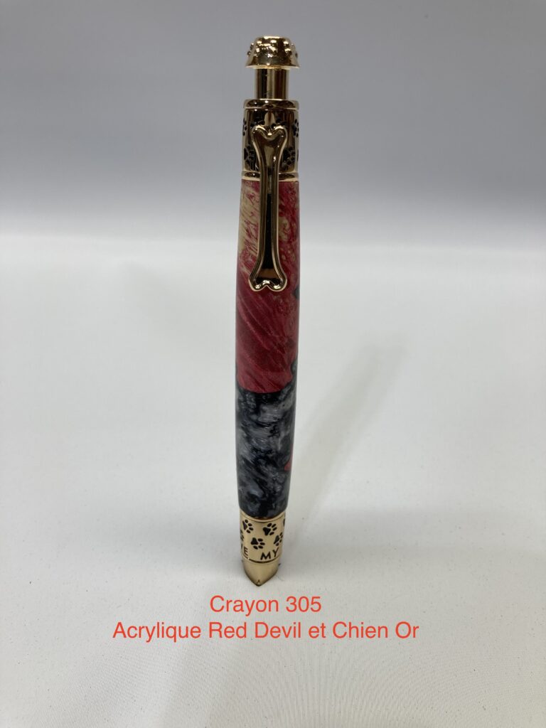 Crayon artisanal de la collection Chien