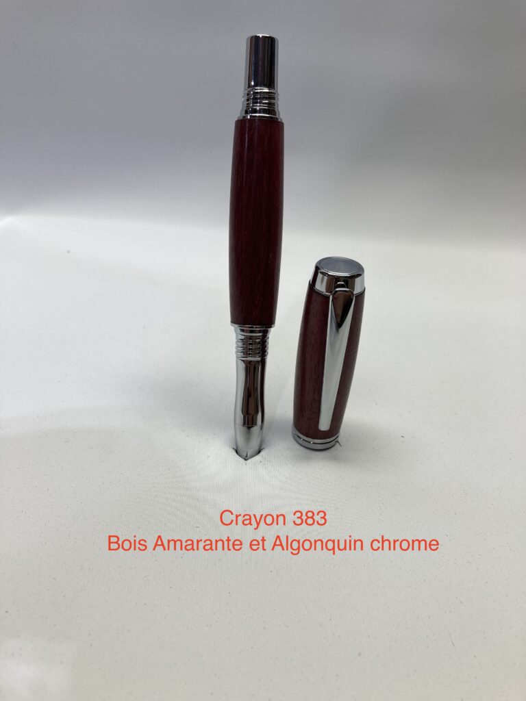 Crayon artisanal de la collection Algonquin