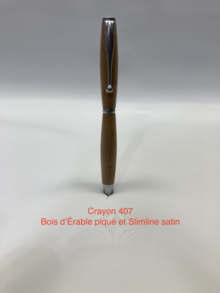 Crayon artisanal de la collection Slimline