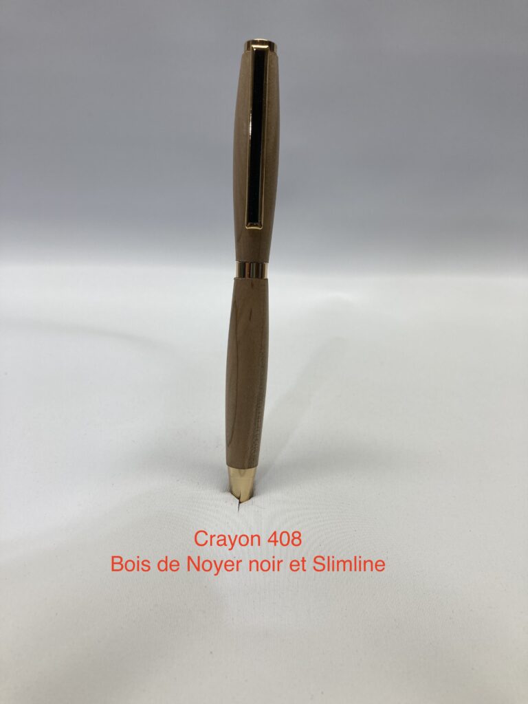 Crayon artisanal de la collection Slimline