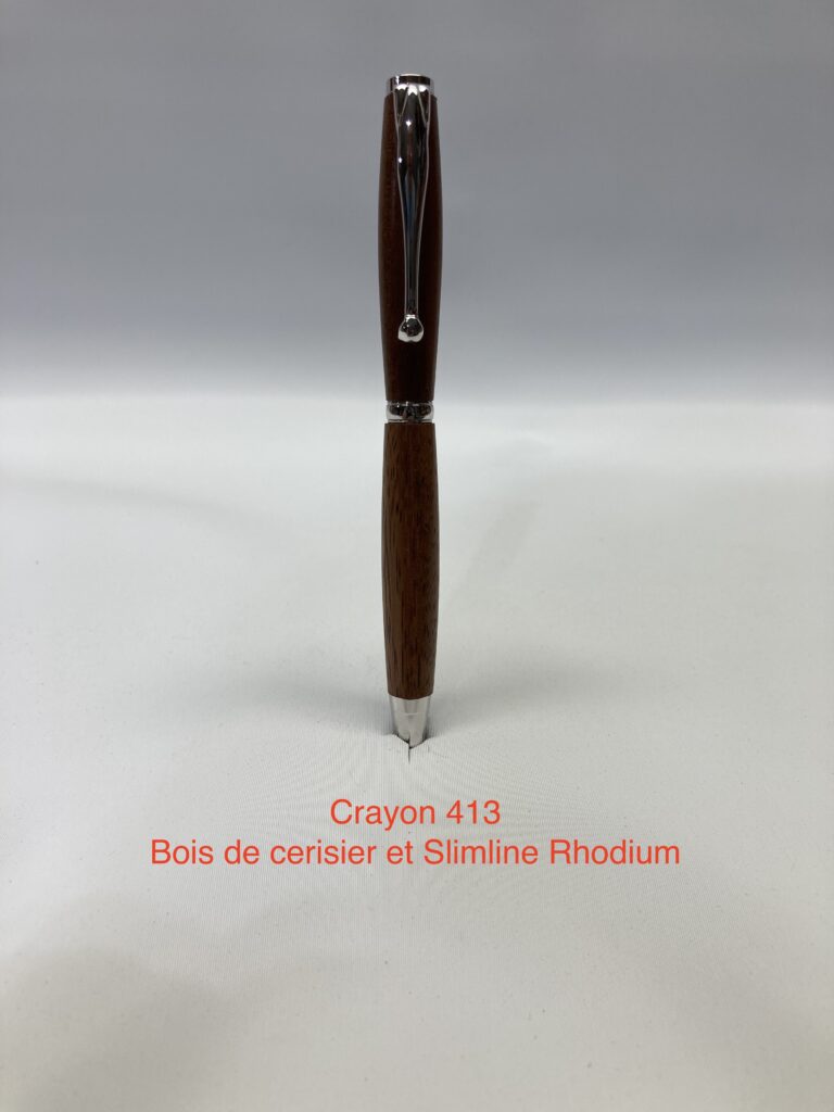 Crayon artisanal de la collection Slimline