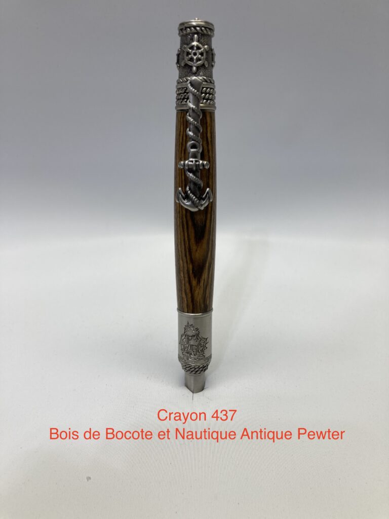 Crayon artisanal de la collection Nautique